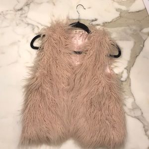 Child’s Faux Fur Vest